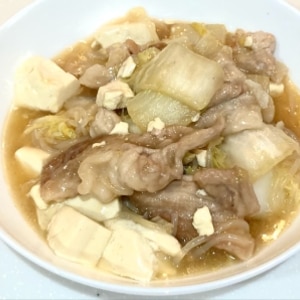 とろ〜り♡白菜・豚肉・豆腐のあんかけ煮
